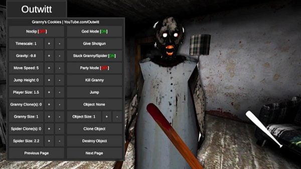 granny mod menu granny mod menu